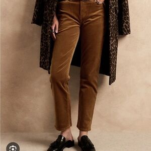 Banana Republic high rise straight cords